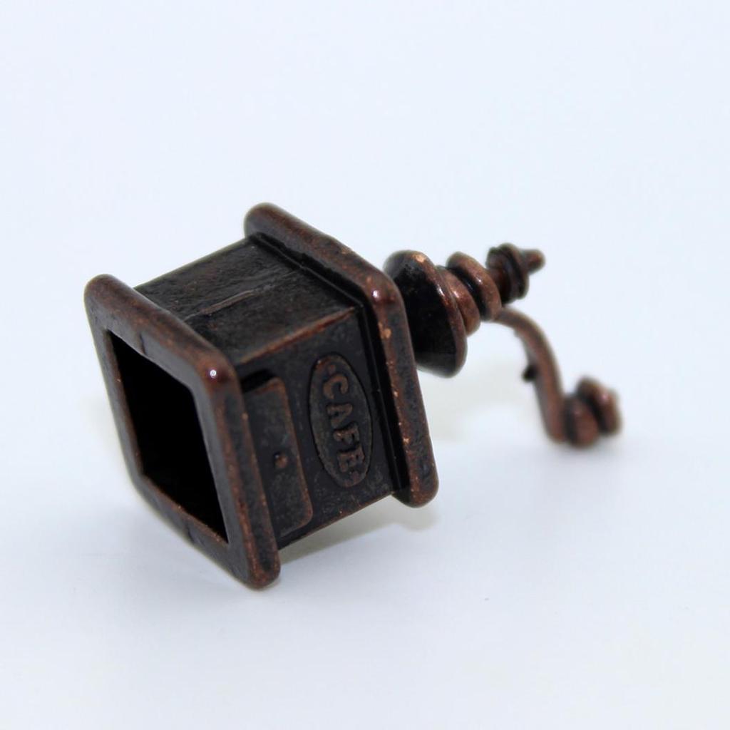 1:12 1:6 Miniature Coffee Bean Grinding Machine Simulation Model Dollhouse Decor