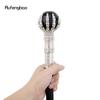 Black Glass Ball White Steampunk Cane Fashion Decorative Stick Gentleman Luxury Crosier Knob Steampunk & Everyday Use 93cm