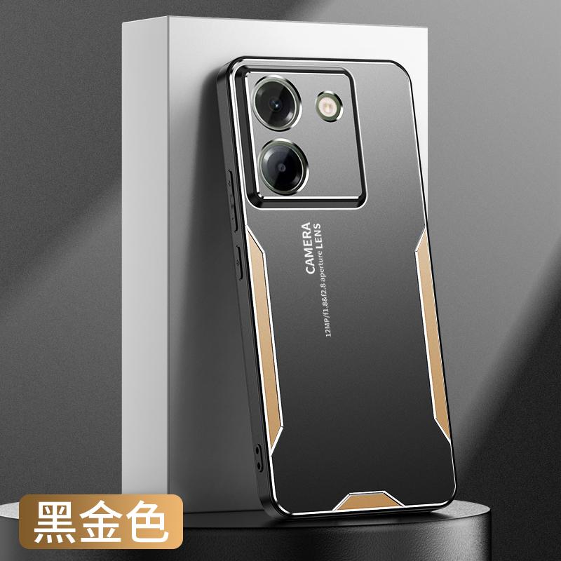 For Poco M7 Pro 5G  Aluminum Alloy Metal Shockproof Bumper Camera Protect Phone Back Case for Xiaomi POCO M7Pro Cover