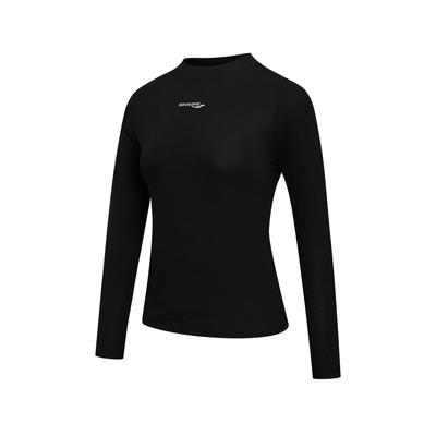 Star Trail Roaming Crew Neck Pullover Long Sleeve Knit Sweater Women Sweater SA1269LT23L-BK001