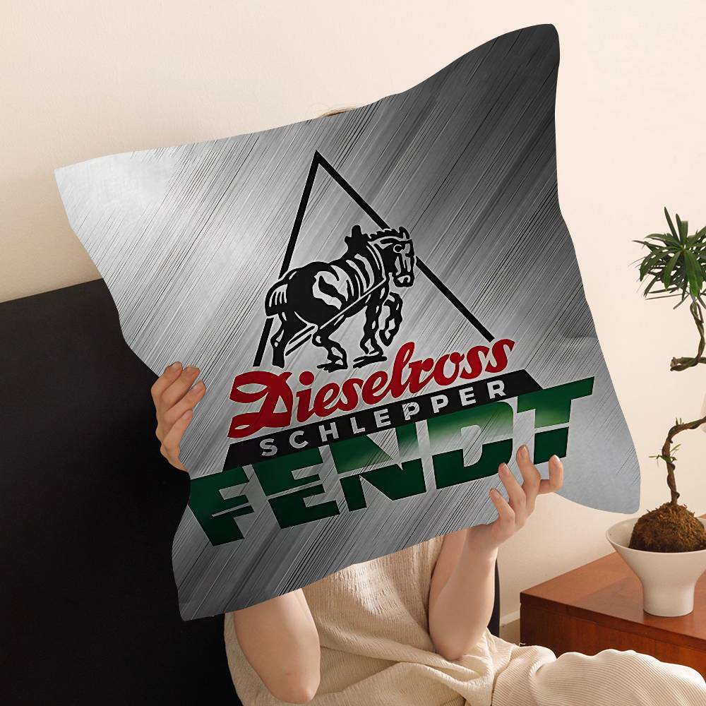 Farming Tractor Fendt Cushion Cover Decorative Pillow Sofa Home Decor Case Pillow Cases