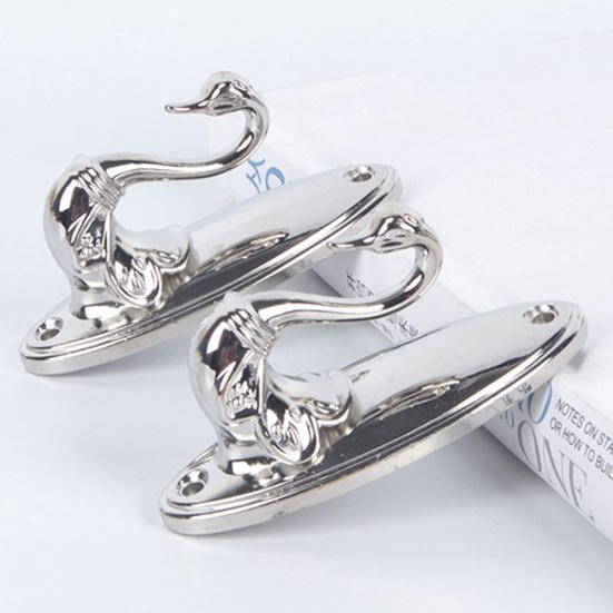 Gancho para cortina, resistente, duradero, ligero, antioxidante, para pared, gancho para toalla, suministros para el hogar