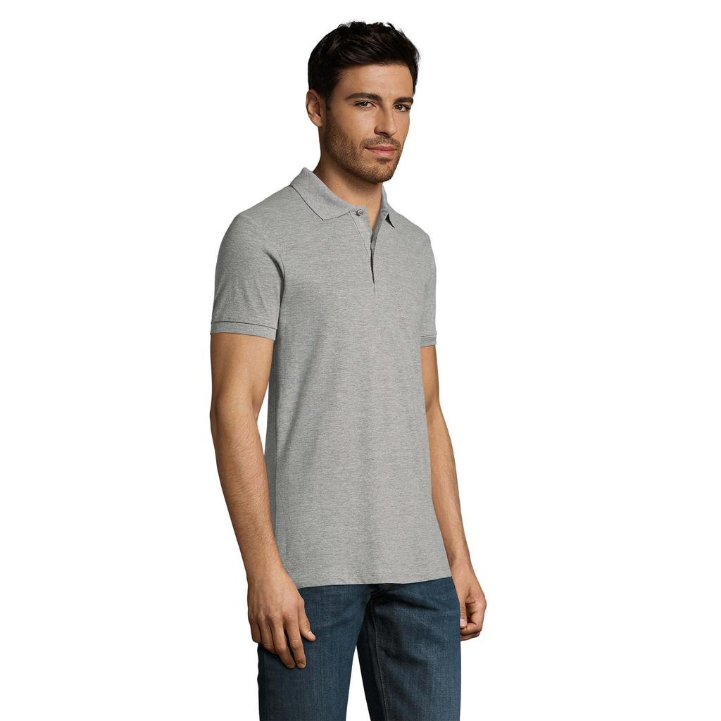 SOLS Mens Perfect Melange Polo Shirt