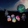 LED Wood Stand Glass Ball Shiny Crystal Ball Night Lamp Luminous Crystal Ornaments  Xmas Gift