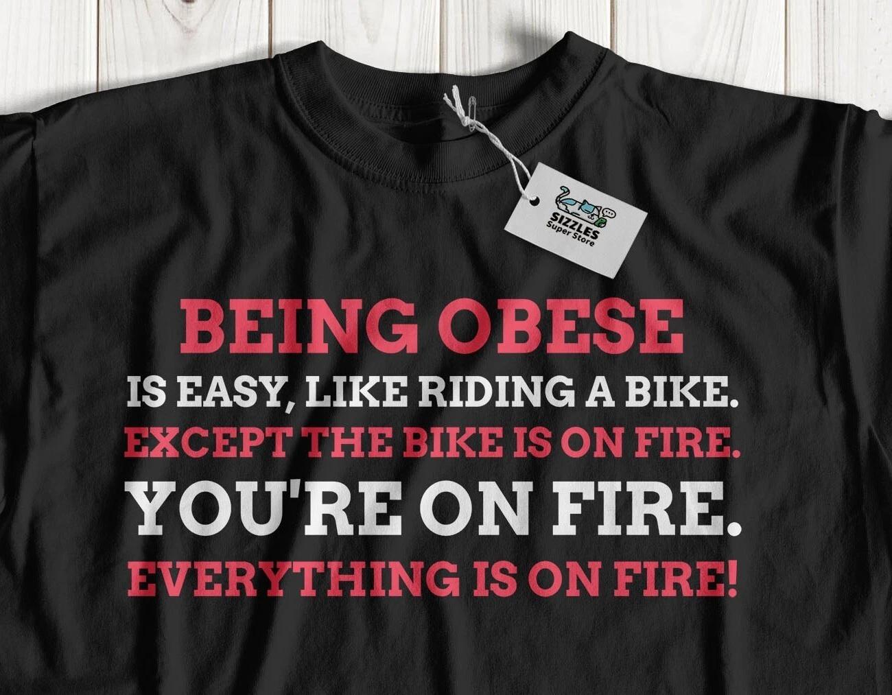 Unisex Funny Obesity T-Shirt Nutritionist, Dieting Goals And Weight Loss Gifts S