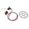 Zestaw hydraulicznych hamulców tarczowych do roweru Zamiennik dla Baja Doodle Bug Dirt Bug DB30 Baja z tarczą hamulcową 180 mm, cylinderkiem głównym, zaciskiem