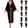Elegante und bequeme Damen-Strickjacke, locker sitzende Tunika und langer Mantel