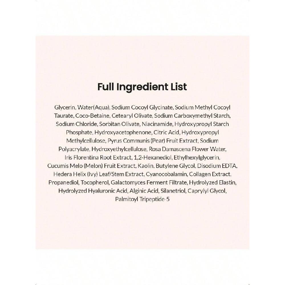 Biodance Collagen Mask To Foam Cleanser 150ml | 2-In-1 Pore Mask And Hydrating Foaming Facial Cleanser For Sensitive Skin, Oily Skin,