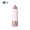 Tyeso 1500ML Large Capacity Vacuum Flasks Water Bottle Travel Mug with Handle Leak-Proof Lid for Outdoor Sports Hiking Drinkware