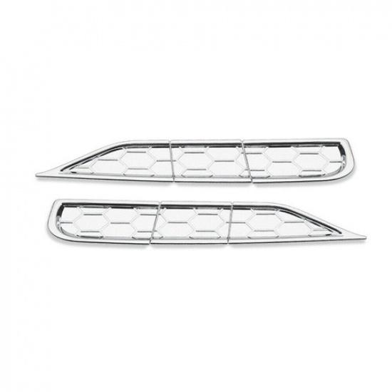 Headlight Cleaning Trim Decoration Bezels for Jeep Grand Cherokee 2014-16 Chrome