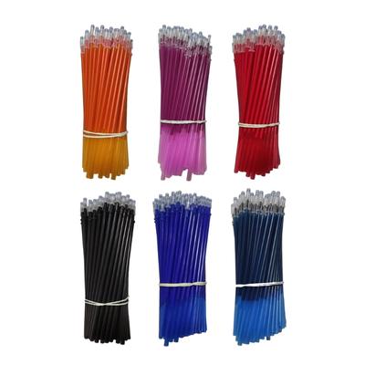 100 Stück Gelstiftminen Radierbare Stiftminen Farbige Stiftminen für Radierbaren Stift Rollerballstift, Feine Spitze