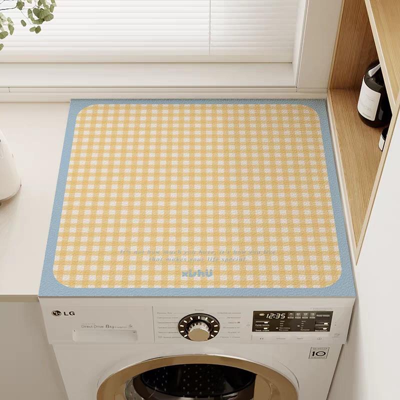 Scratch Resistant Refrigerator Protector Pad Dustproof Waterproof Anti-Slip Cover Mat for Home Kitchen Use
