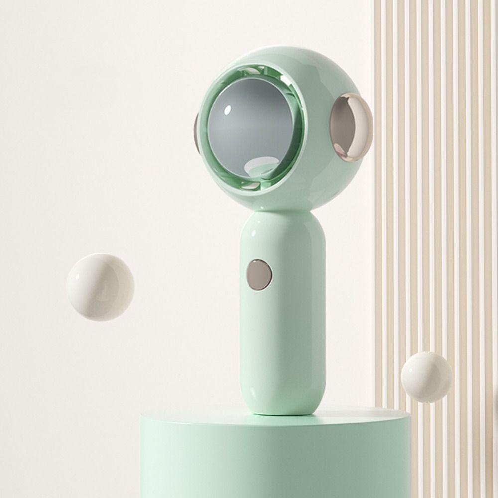 

Air Conditioning Fan Student Summer Desktop Fan Small Fan USB Fan Electric Fan Handheld Fan зелёный
