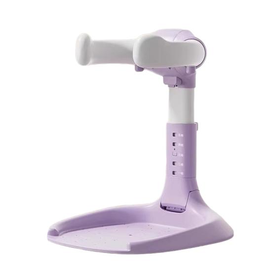 Baby Shower Stand Portable Foldable Adjustable Baby Bath Seat with Anti-Slip Base