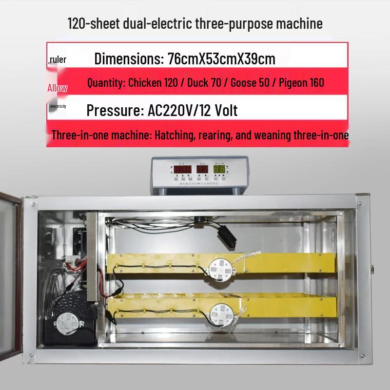 Automatic Egg Incubator for Home Use: Hatching Chickens, Ducks, Geese, and Pigeons