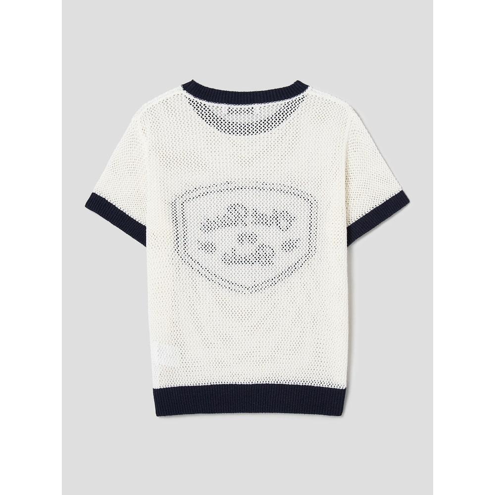 8seconds Color Block Graphic Pullover White