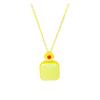 Chinese Ethnic Style S925 Sterling Silver Gold-Plated Hetian Jade Cloud Pendant Necklace