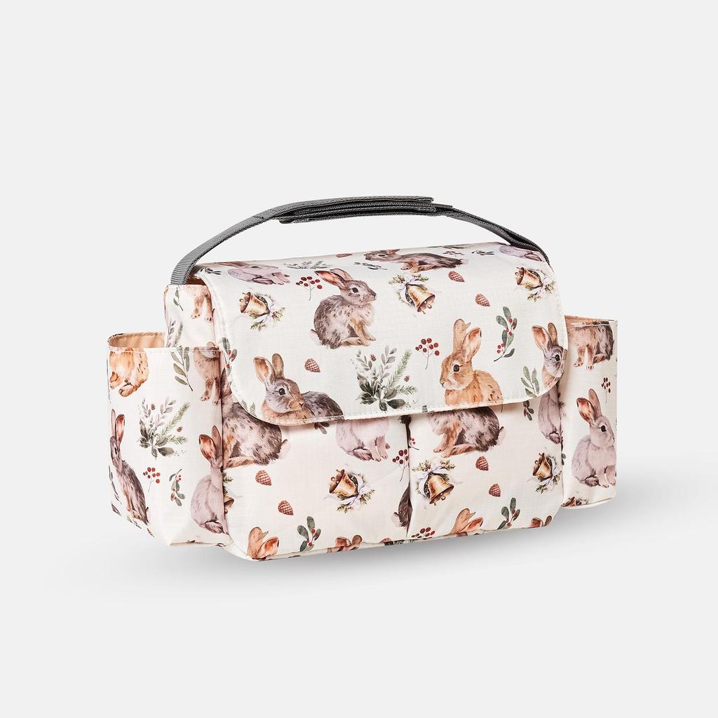 Multifunkční voděodolná závěsná úložná taška na kočárek pro dětské lahvičky a hrníčky