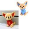 Soft Plush Chihuahua for Doll Stuffed Animal Toys Cute Cartoon Dog Toy for Girls Kids Lovely Birthday Christmas Present