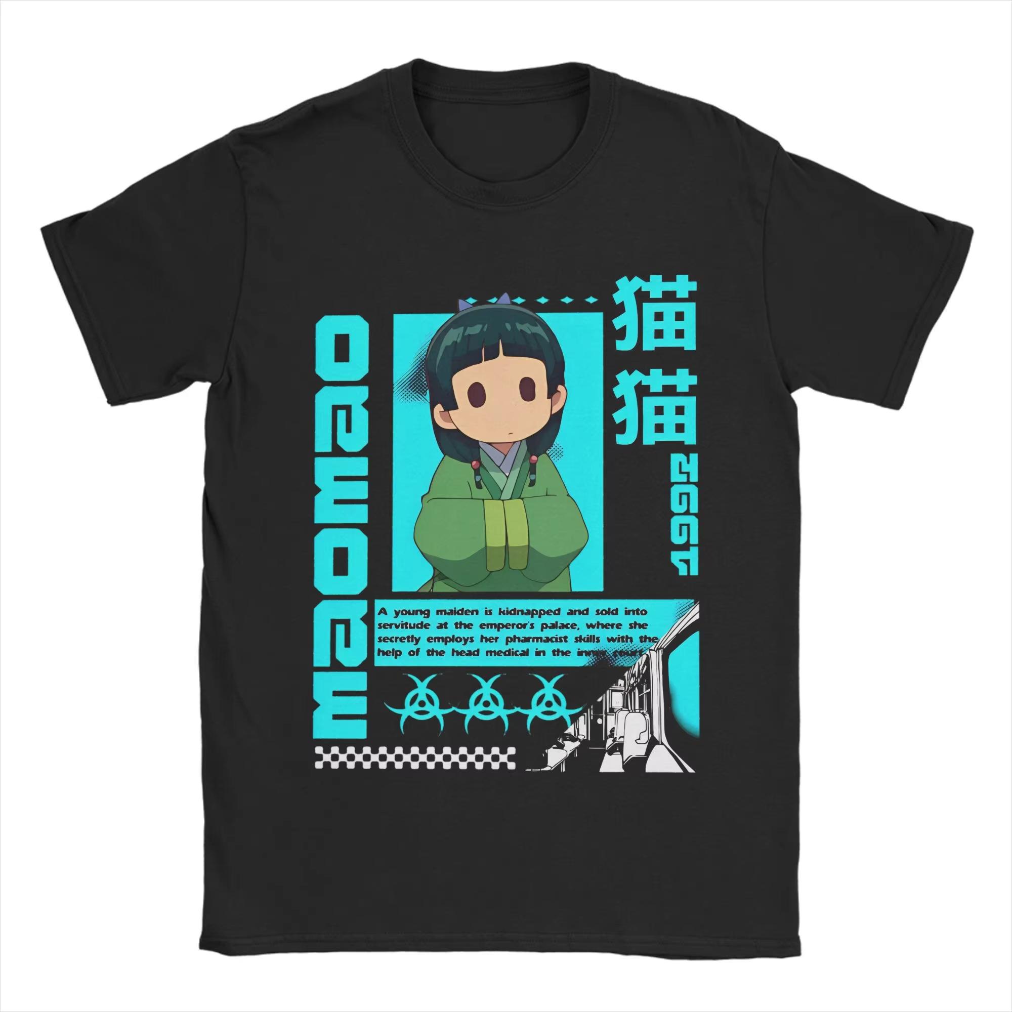 

Maomao Jinshi The Apothecary Diaries T Shirt Men Women s Pure Cotton Vintage T-Shirts Tee Shirt Short Sleeve Clothes S