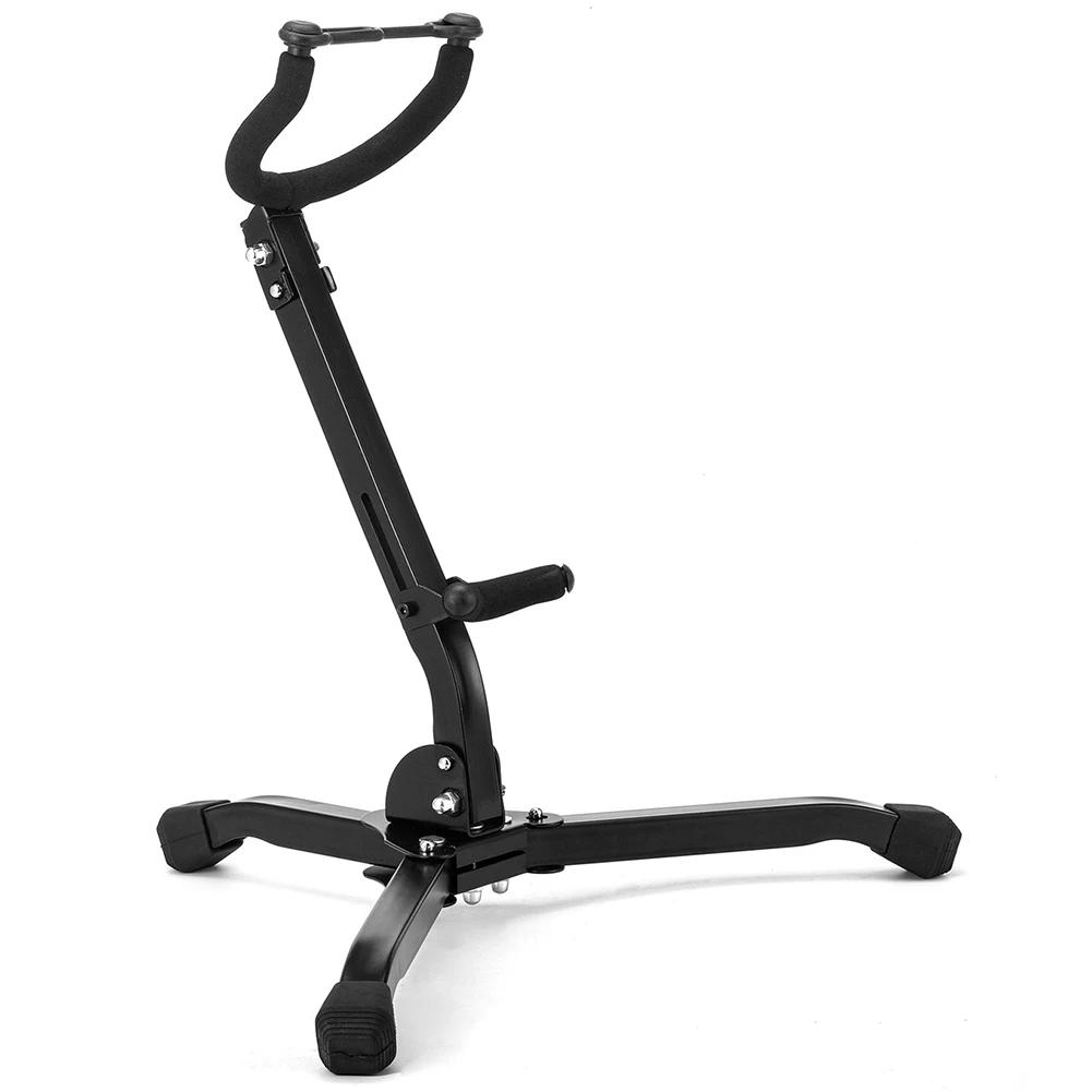 Alto Tenor Saxophone Stand Metal Folding Saxophone Stand Adjustable Professional Sax Rack Wind Instrument Accessories