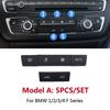 Dashboard Air Conditioning Ventilation Adjust CD Player Control AC Button Repair Kit For BMW F20 F21 F22 F30 F35 F34 F36