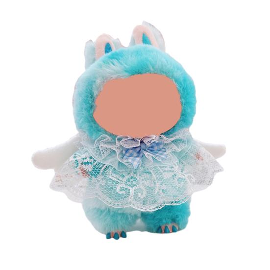 

Комплект одежды для кукол, наряд для кукол ручной работы, кружевной нагрудник, стильная кукла синий