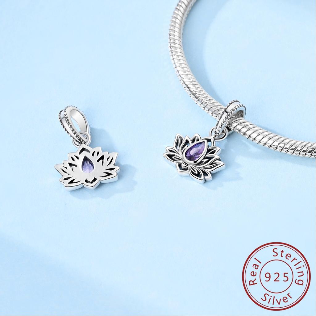 Copper Charms Beads Lotus Flower Strawberry Sloth Pendant Fit Original Bracelet Diy Woman Jewelry