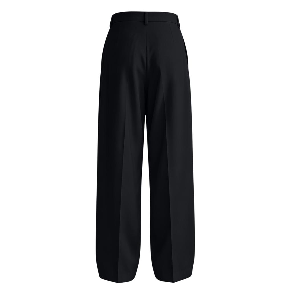 Men's Straight Leg Dress Pants Relaxed Fit Wide Leg Casual Trousers