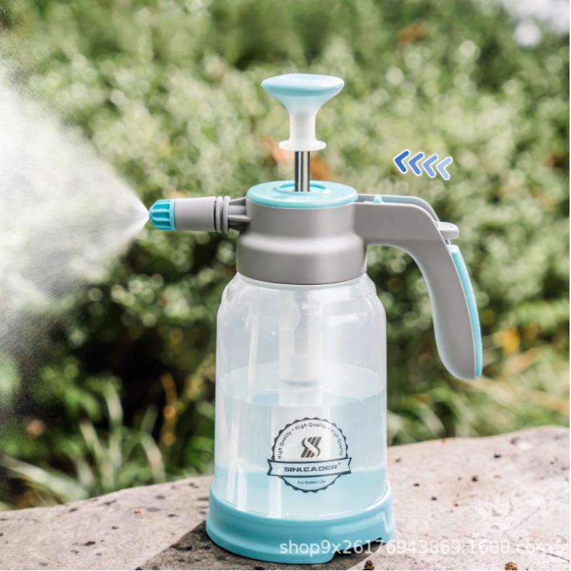 1.5l Handheld Foam Sprayer, Car Wash Pressure Spray Bottle, Manual Pump Foam Cannon For Home Garden Watering