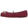 Wmns Horsebit Ballet Flat 'Rosso Ancora' Women's 821220 FAD8F 8546
