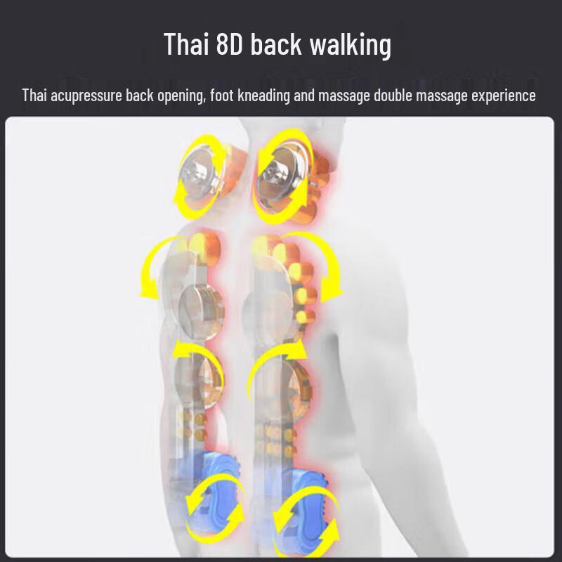 Ledwei AZ-019 Up-Down Waist & Back Massage Mat