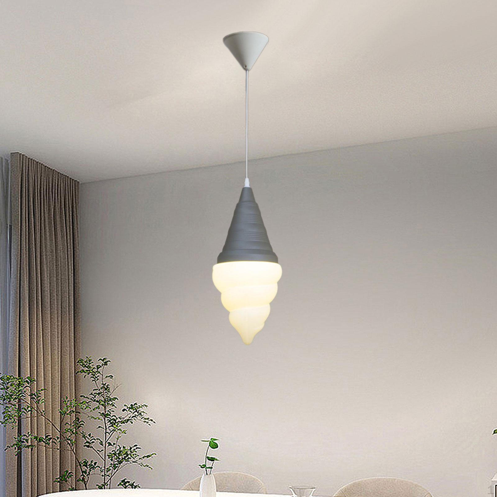 

Ice Cream Chandelier Led Lights Decorative Lamp Dining Room Hanging Light for Kitchen сірий колір