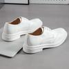 Wedding Photography Shoes White Brock Leather Shoes Groom Wedding Shoes Sailing Shoes Casual Photo Shoes Large Size