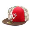 [New Era] 7-14 (approx. 57.7cm) CHASE B 59FIFTY Oakland Athletics MLB MAXIMAL COLLECTION FITTED CAP OAKLAND ATHLETICS [Used]