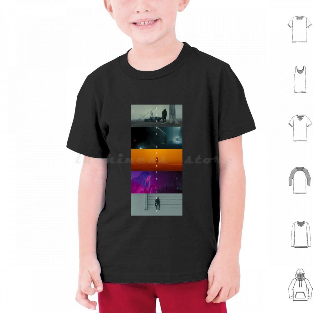 2049 Vertical T Shirt Big Size 100 Cotton Movie 2049 2049 Film Ryan Gosling Harrison Movies Sci Fi Blade Joi Denis Villenueve