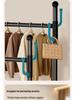 Multifunctional Floor-Standing Coat Rack and Clothes Dryer for Indoor Storage