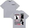 2026 New Album Cover Graphic‑Print Men’s Bathroom Punk Hip‑Hop Short‑Sleeve T-shirt