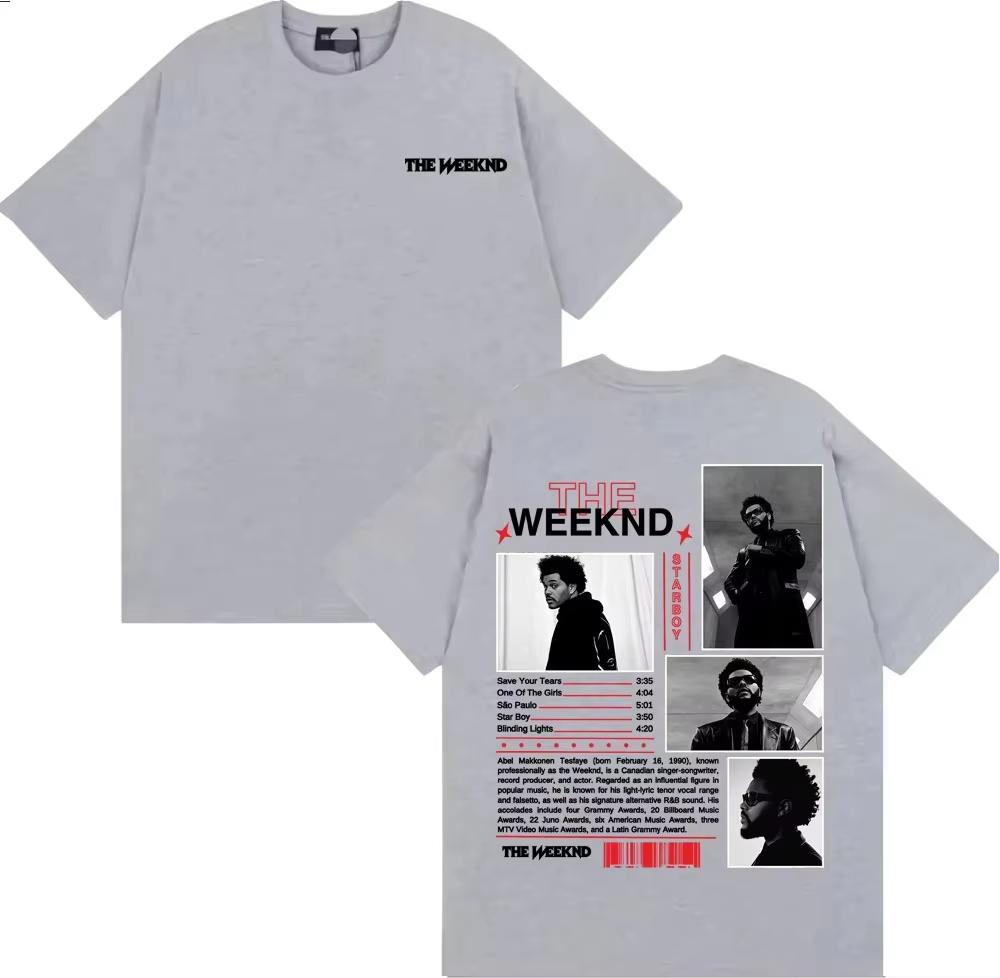 2026 New Album Cover Graphic‑Print Men’s Bathroom Punk Hip‑Hop Short‑Sleeve T-shirt