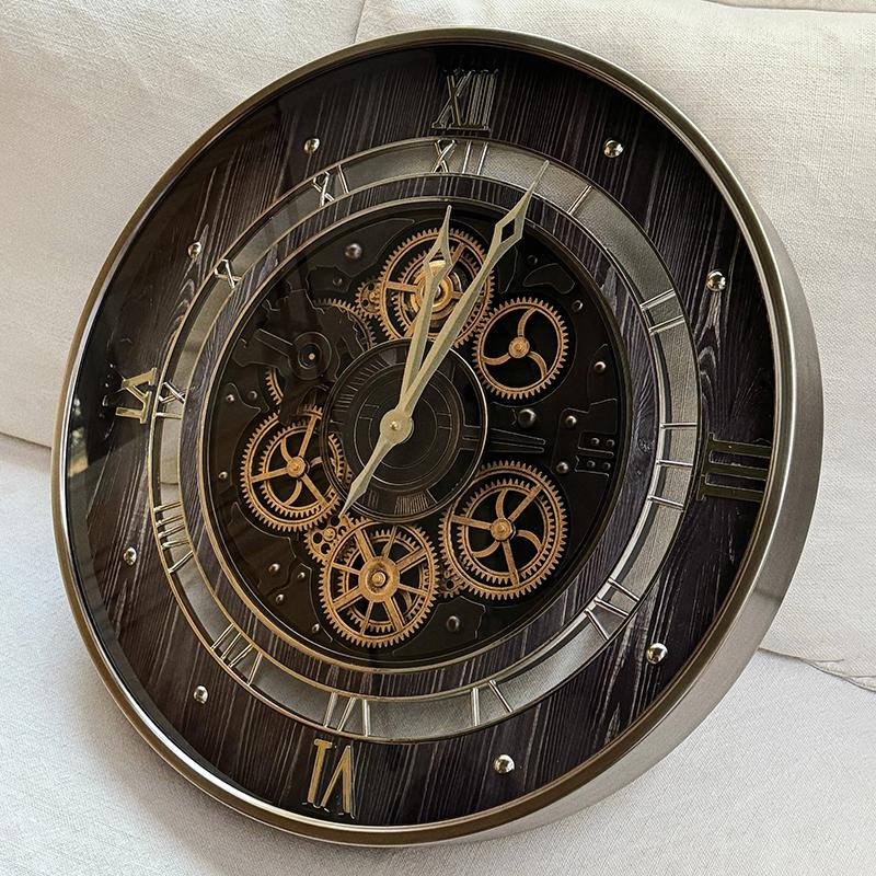 

European Wall Clocks Retro Clock Watch Creative Living Room Design Clocks Luxury Watches Dining Room Decoration Home Furniture