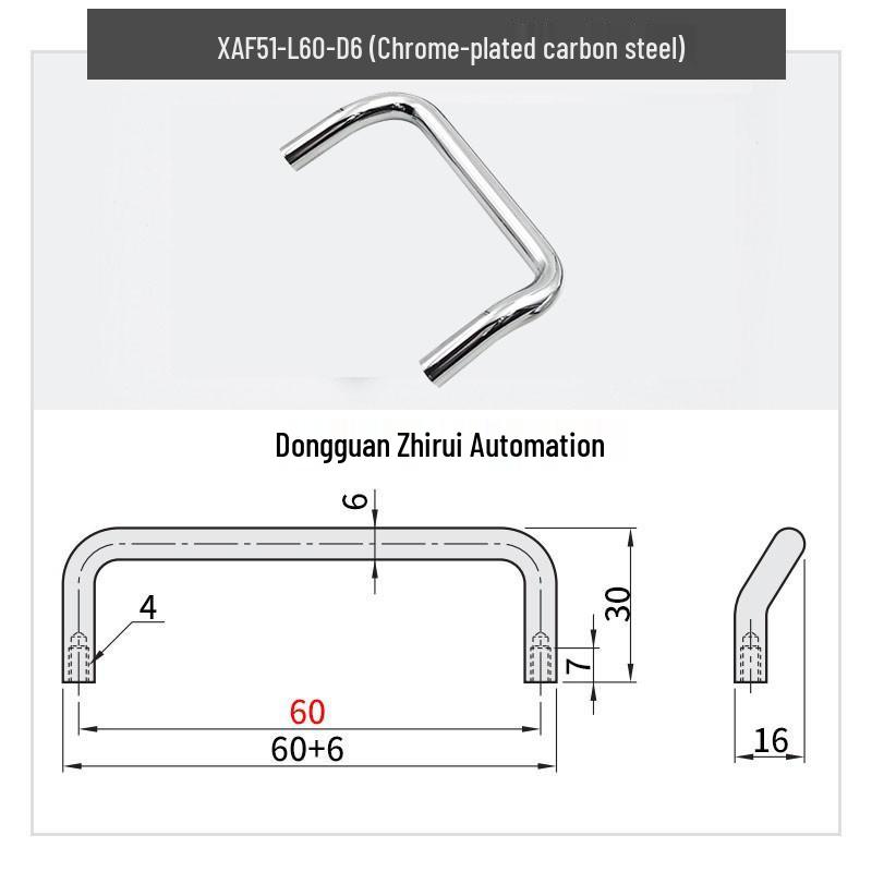 XAF Curved Bending Handle: Models XAF51/61/62-L60/L80/L100/120-D6/D8