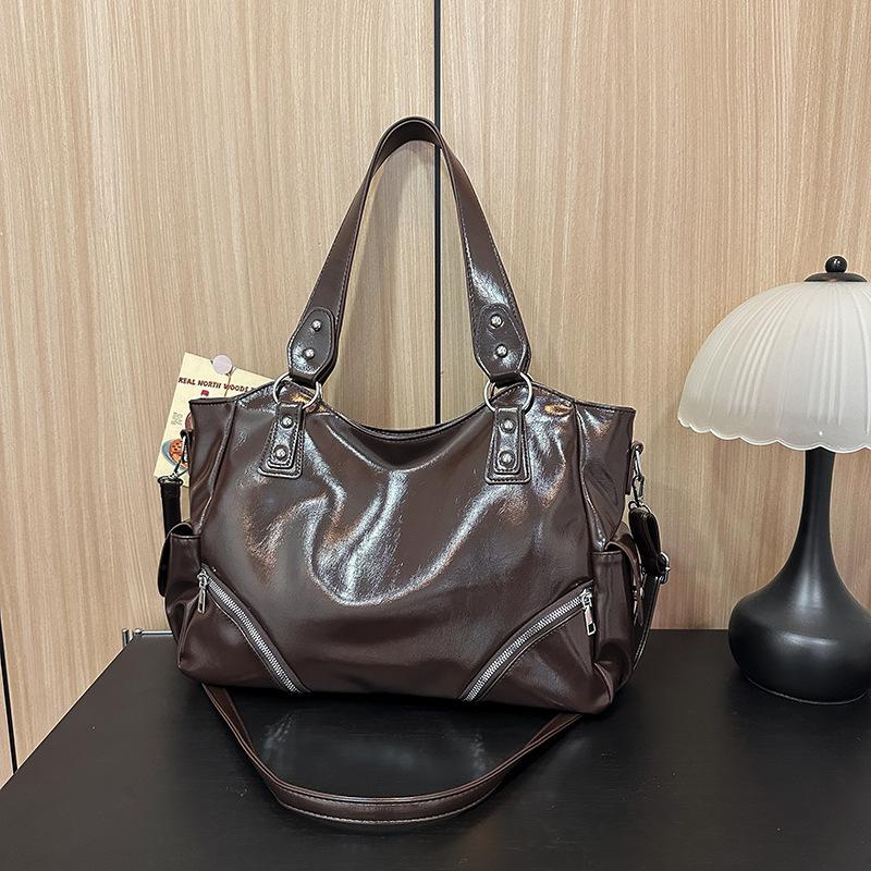 Leisure Single-shoulder Crossbody Handbag, Tote Bag, Casual Large-capacity Bag