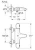JP273701 GROHE GLO THERMO 1000 Mixer Faucet 34163003 ((GROHE Authorized Dealer Online Store)