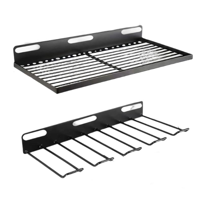

Space Saving Hand Power Tool Organizers Rack Workshop Wrench Tools Screwdriver Power Storage Shelf for Workshop/Garage 1