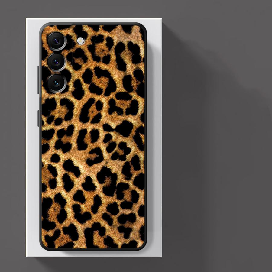 Funda Phone Cover Case for Xiaomi Redmi Note 12 Pro 9 10S 9S 13 Pro Plus 14 11s 12s 7 8 11 10 Leopard Print Pattern