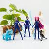 5pcs8pcs/Set Anime Kpop Demon Hunters Action Figure Toy Derpys Tiger Rumi Mira Zoey Sussy Figurine Collection Doll For Fans Gift
