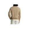 Polo Ralph Lauren Ss22 V-Ausschnitt Einreihige Einfarbige Strickjacke Herren Strickjacken Braun MNPOSWE16821040-250