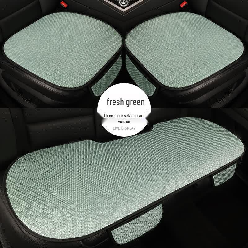 Ice Silk Car Seat Cushion Set