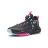 Anta Kids Round Head Knob Wear-Resistant Shock Absorption Low-Top Basketball Shoes Kids Basketball Shoes Black Red A312331111-3