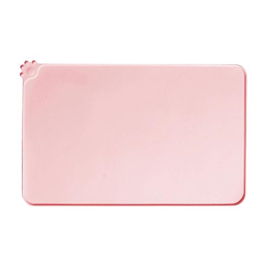 Waterproof Floor Protector for Pets Food Grade Silicone Pet Feeding Mat, Anti-Slip Dog Cat Bowl Small Mat Insulation Pad Puppy Kitten Easy Clean